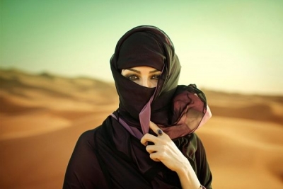Арабская национальная женская одежда в ОАЭ